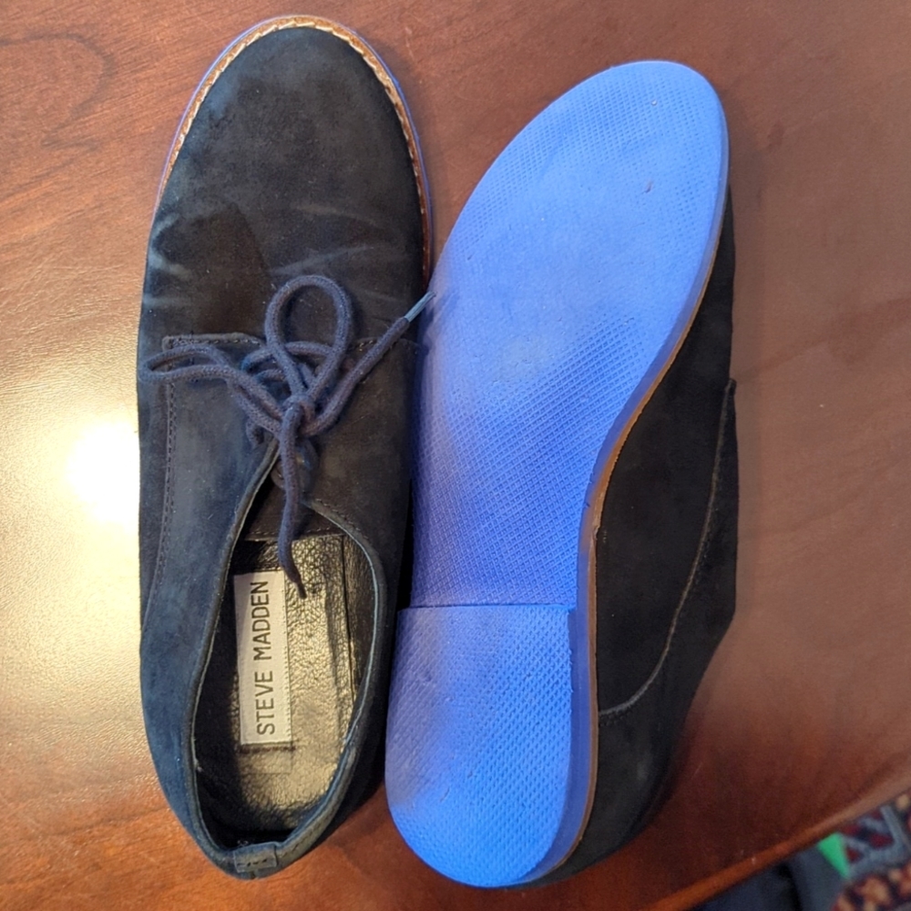 Steve Madden Suede Oxfords Shoes